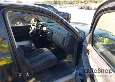 2002 Dodge Dakota Slt из США, поврежденный, VIN 1B7HL48X82S603451